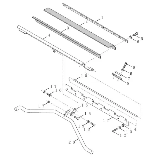 89813902 - Штампованная пластина